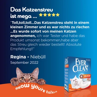 Ever Clean® sprijemljivi pesek Instant Freshness - Varčno pakiranje: 2 x 10 l