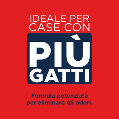 Lettiera agglomerante Ever Clean® Multiple Cat - Set risparmio: 2 x 10 L