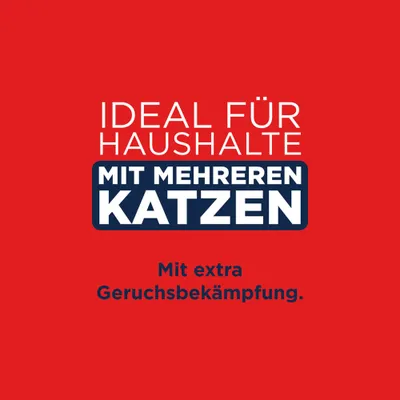 Ever Clean® Klumpstreu Multi Cat - Sparpaket: 2 x 10 l