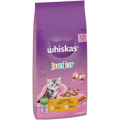 Whiskas Junior z kurczakiem