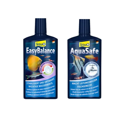 Kit d'entretien de l'eau pour aquarium Tetra - 500 mL + 500 mL Kit d'entretien de l'eau pour aquarium Tetra - 500 mL + 500 mL