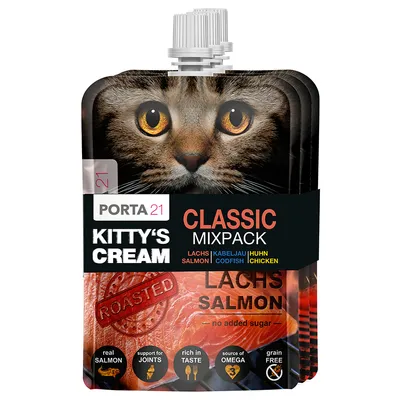 Porta 21 Kitty's Cream vegyes csomag - 9 x 90 g (3 változat)