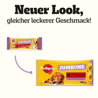 Pedigree Riesenknochen Medium - Rind 180 g (2 Stück)