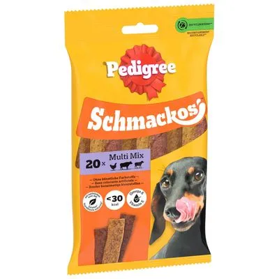 Pedigree Schmackos - Mix 3 Soorten (20 Stuks)