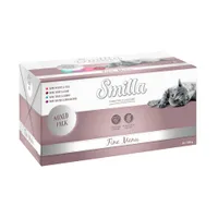 Smilla Fine Menu 8 x 100 g - Mix (2xszárnyas&borjú, 2xszárnyas&csirkemáj, 2xpulyka&nyúl, 2xpulyka& bárány)