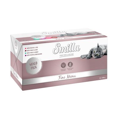 Smilla Fine Menu Saver Pack 24 x 100g Mixed Pack (4 Varieties)