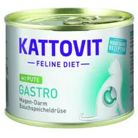 Kattovit Gastro 185 g purkeissa - 12 x 185 g lajitelma: kalkkuna + kana & ankka