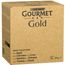 Gourmet Gold Kattenvoer Voordeelpakket 96 x 85 g Zachte Hapjes in Saus: Rund, Kip & Lever, Zalm & Kip Kalkoen & Eend