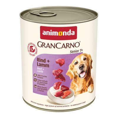 animonda GranCarno Original Senior Hondenvoer 6 x 800 g - Rund & Lam