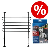 Lot : Ceinture de sécurité Trixie pour chien + Grille de protection Trixie pour voiture - Lot : grille de proteciton + ceinture taille L