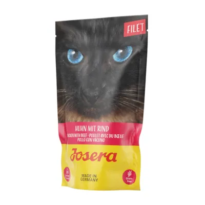 Josera Filet 16 x 70 g pour chat - poulet, bœuf
