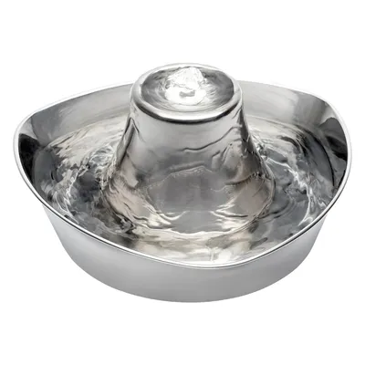 PetSafe® Seaside -vesiautomaatti ruostumattomasta teräksestä - vesiautomaatti 1,8 litraa