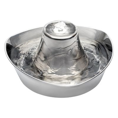 PetSafe® Seaside -vesiautomaatti ruostumattomasta teräksestä vesiautomaatti 1,8 litraa