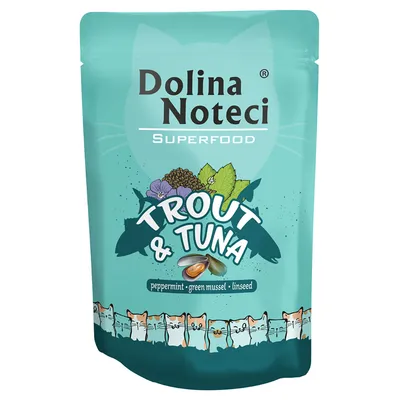 Dolina Noteci Superfood, 20 x 85 g - Forelle und Thunfisch