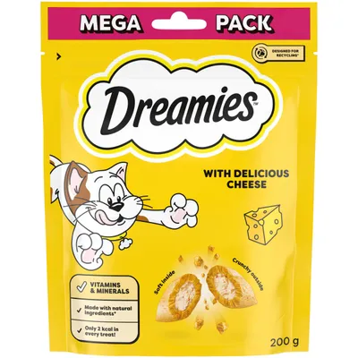 Big Pack Dreamies Cat Treats 200g - Turkey