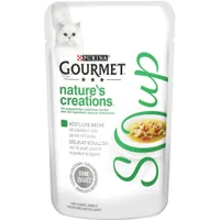 Gourmet Soup -säästöpakkaus 32 x 40 g - kana & kasvikset