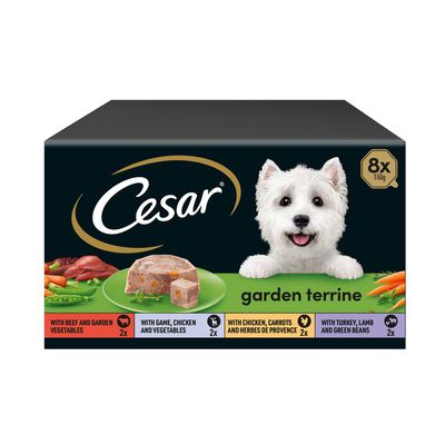 Cesar Garden Terrine Trays Mixed Pack in Loaf