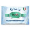 Salviette Camon Muschio Bianco per la cura del pelo di cani e gatti Set %: 6 x 40 pz