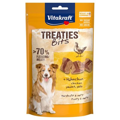 Vitakraft Treaties Bits Sparpaket: Hühnchen 2 x 120 g