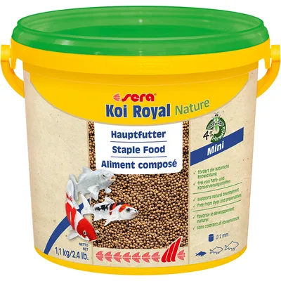sera Koi Royal Nature Mini Granules - 3800ml