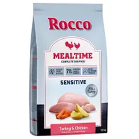 Rocco Mealtime Sensitive dinde, poulet pour chien - 12 kg