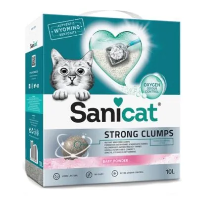 Sanicat Strong Clumps Klonterende Kattenbakvulling Sanicat Strong Clumps Klonterende Kattenbakvulling