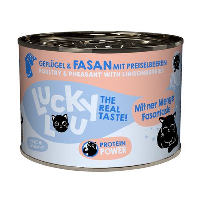 Lucky Lou adulte 6 x 200 g volaille & faisan
