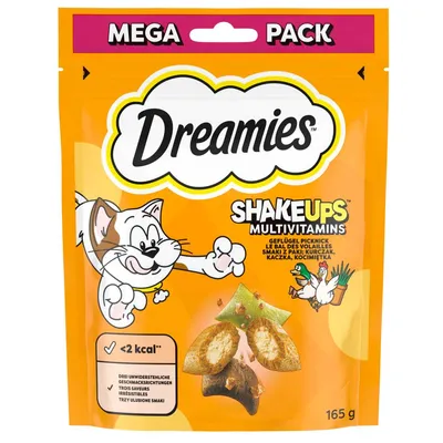 Dreamies Kattgodis Shake Ups Multivitamins - Seafood Festival (55 g)