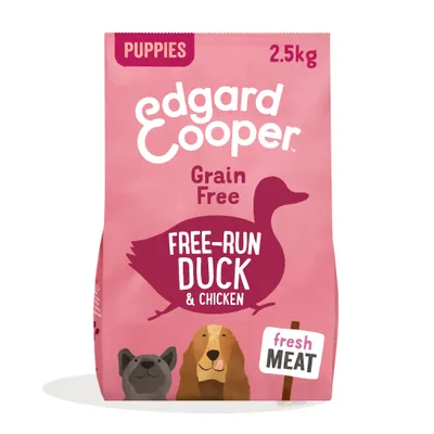 Edgard Cooper Grain Free Puppies 2,5 kg, Free-Run Duck & Chicken, fresh meat Edgard Cooper Grain Free Puppies 2,5 kg, Free-Run Duck & Chicken, fresh meat