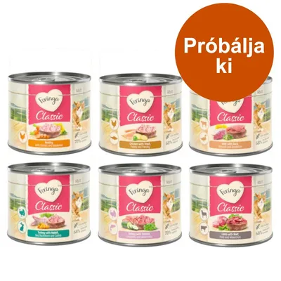 Feringa Classic Meat Menü vegyes próbacsomag - 6 x 800 g