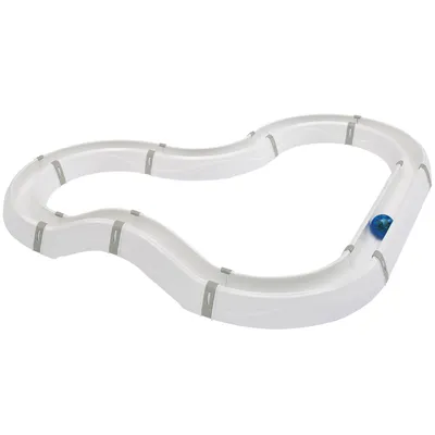 Ferplast igralna steza Flashlight - Bela / siva igralna steza