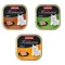 Kombi-Paket animonda vom Feinsten Adult 36 x 100 g 12 x Geflügel & Kalb / 12 x Pute & Kaninchen / 12 x Hühnchenleber