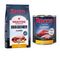 Rocco Kombi-Paket: Mealtime Trockenfutter + Classic Nassfutter 12 kg Huhn + 24 x 800 g Rind mit Huhn