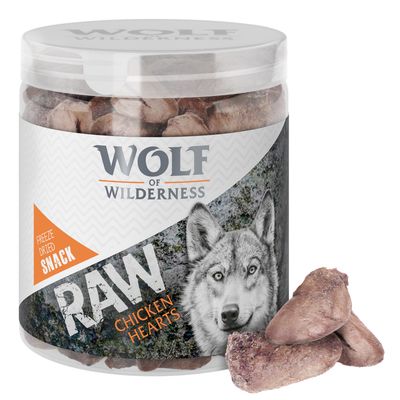 Wolf of Wilderness - Snackuri RAW (liofilizate) Inimi de pui (70 g)