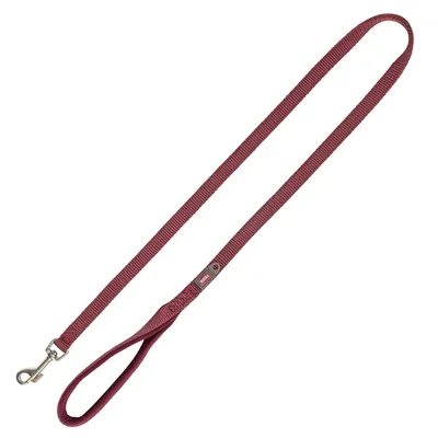 Trixie Premium laisse pour chien, sangria  - Größe: XS - S: 1,2 m / 15 mm