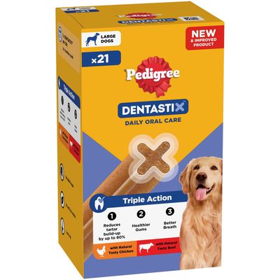 Scientifically proven dental care, with natural ingredients, no added sugar, low-fat, free from artificial colourings.