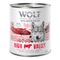 Wolf of Wilderness Adult - Single Protein 6 x 800 g High Valley Beef Pure