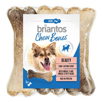 Briantos Chew Bone Beauty Økonomipakke: 12 x 12 cm (660 g)
