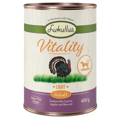Lukullus Vitality Light puran (brez žit) - 6 x 400 g