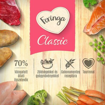 Feringa Classic Meat Menü gazdaságos csomag 12 x 800 g