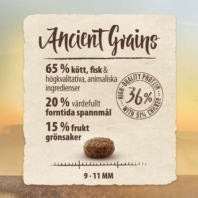Purizon Ancient Grains Adult Chicken & Fish - med urkorn