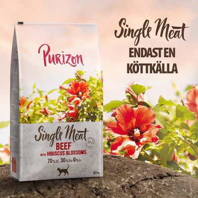 Purizon Single Meat Beef & Hibiscus Blossoms