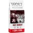 20% gratis! 14,4 kg Wolf of Wilderness - getreidefrei Ruby Midnight - Rind & Kaninchen