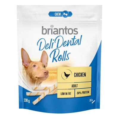 Briantos Deli Dental Rolls pour chien - 190 g