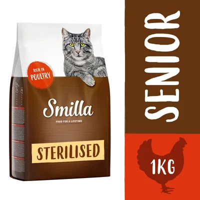Smilla Senior Sterilised with Poultry - 1kg