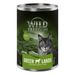 Wild Freedom Adult 12 x 400 g - senza cereali Umido per gatto Green Lands - Agnello & Pollo