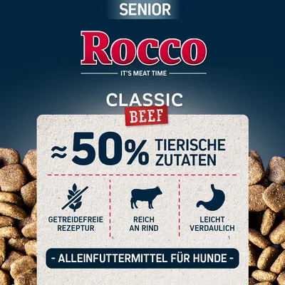 Rocco Senior Classic Rind mit Lamm - 1 kg
