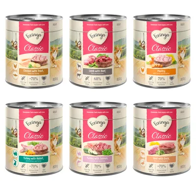 Probno mješovito pakiranje Feringa Classic Meat Menu 200/800 g - 6 x 200 g (6 vrsta)