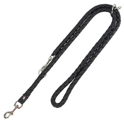 Trixie Cavo Verlängerungsleine, schwarz Größe S-M: 200 cm lang, Ø 12 mm