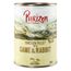Purizon Adult 6 x 400 g comida húmeda sin cereales para perros Carne de caza y conejo con calabaza y arándanos